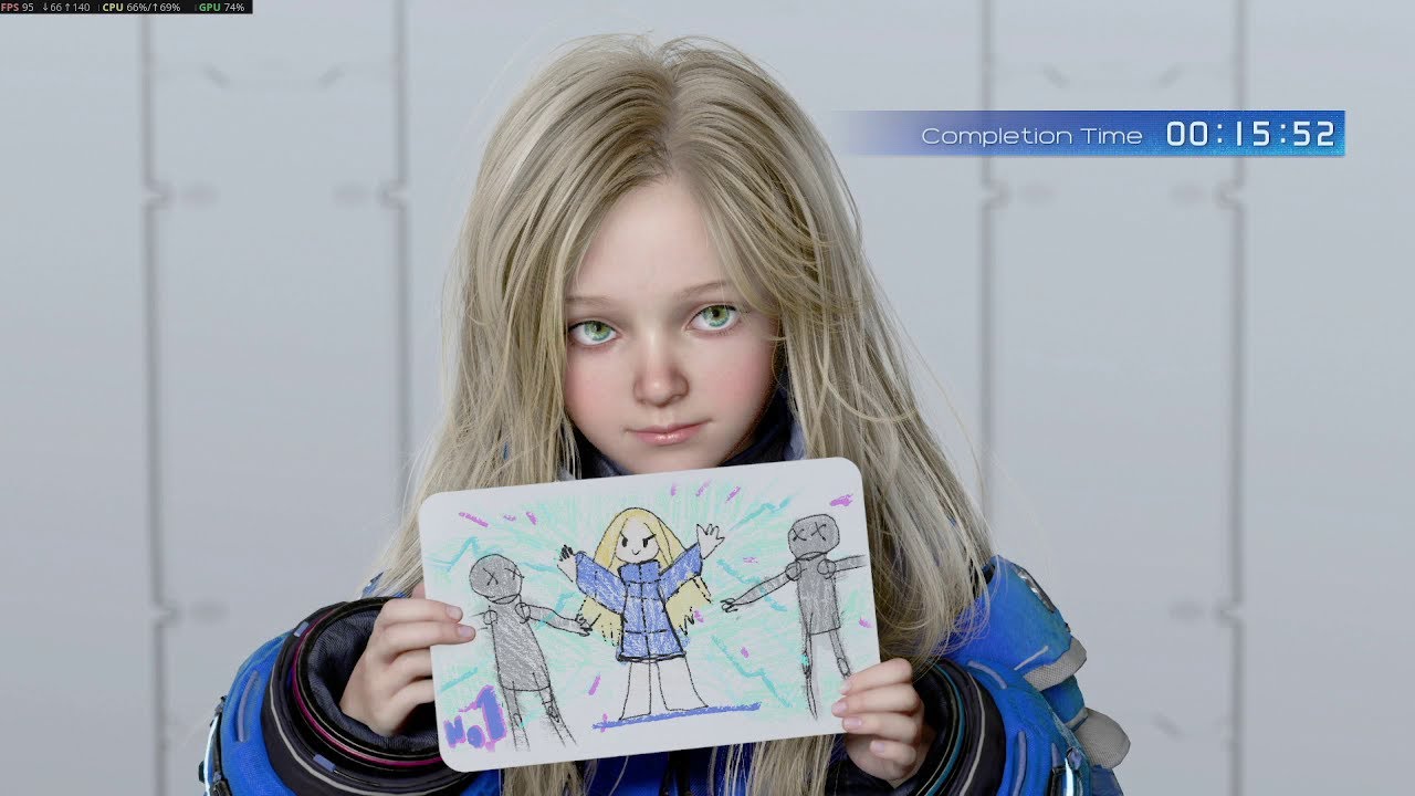 PRAGMATA SKETCHBOOK - Diana only boss fight (No.1 Drawing) - YouTube