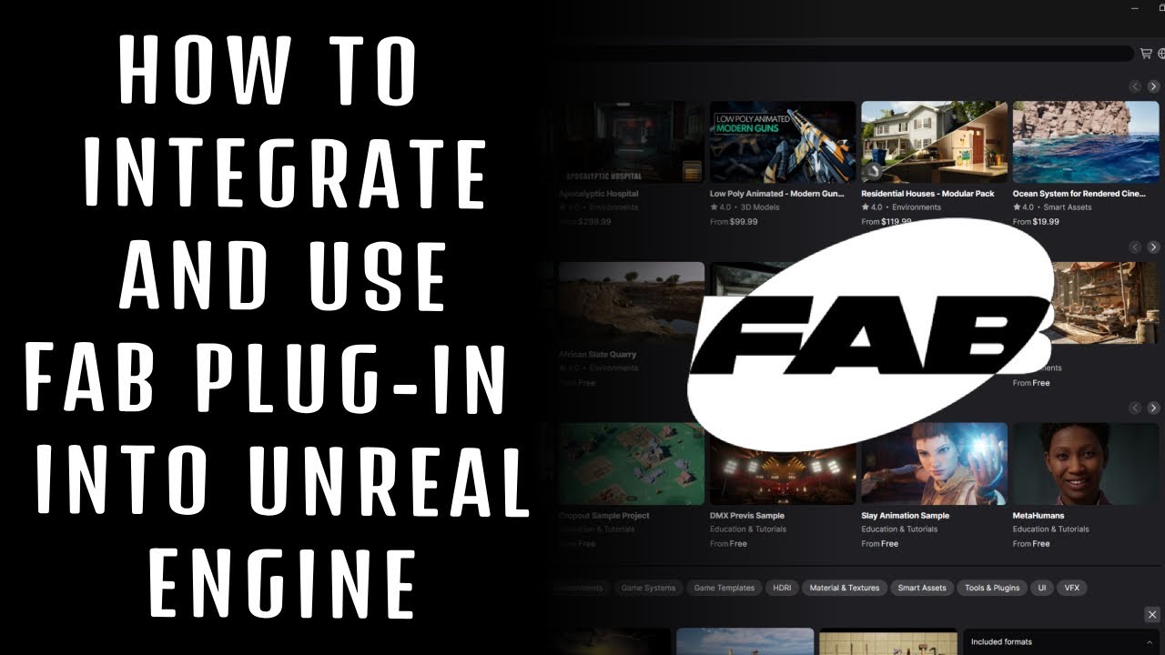 Right way to install FAB Plug-in In unreal engine - YouTube