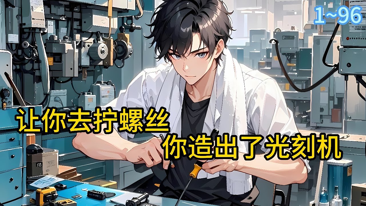 《让你去拧螺丝，你造出了光刻机？》1~96国家科学院士、龙国芯片之父于默，在EUV光刻机研发成功的最后一刻，因积劳成疾，倒在了实验室，重生回到了40年前#都市 #漫画#精英说漫