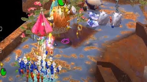 Pikmin 2 Custom Cave - Secret Arboretum by BreadbugTeki