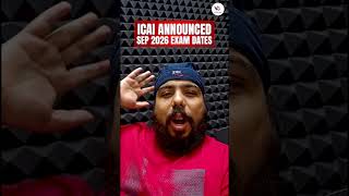 ICAI Latest Update: CA Foundation Date Sheet OUT 🚨