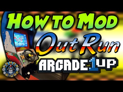 How to Mod OutRun Arcade1Up Wheel to USB Tutorial (PC/Pi Compatible) Play Daytona, Mario Kart & More from Kongs-R-Us