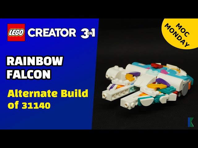 コペンハーゲン　ラウンド　チューリン How to build: Lego Rainbow Falcon | MOC by Luke_Bricks | Stop
