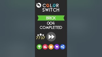 Color Switch speedrun...?: Brick (1-10) (8:00)