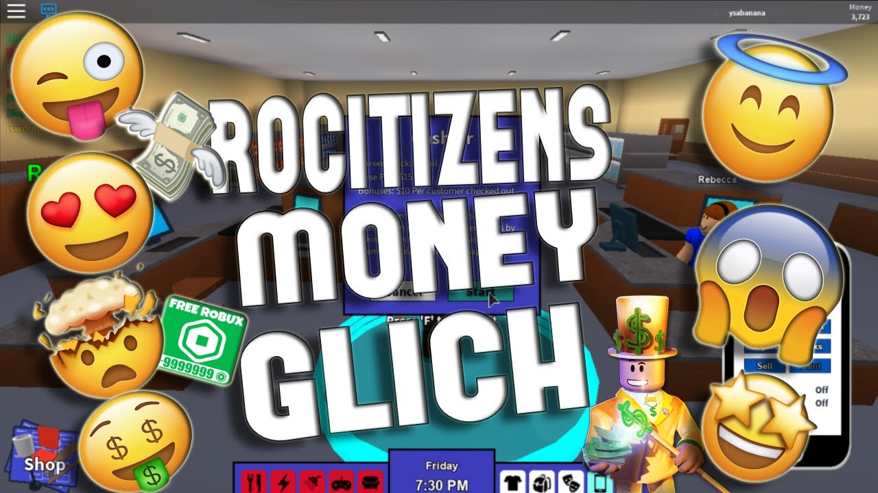 Rocitizens Money Glitch New Working 2021 Youtube - roblox rocitizens money
