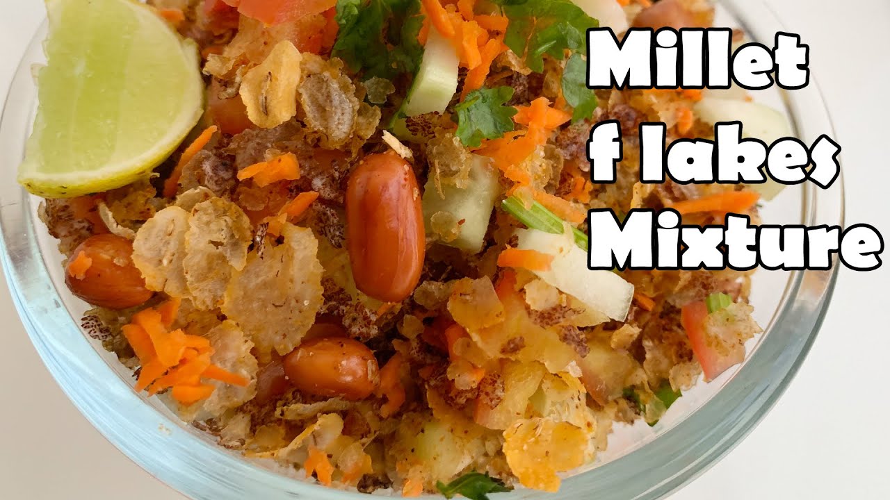 Millet Flakes Mixture Healthy & Tasty Evening Snack for Kids YouTube