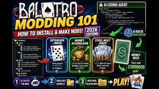 Balatro Modding 101 [2026] using an AI Agent to Install & Make Mods!