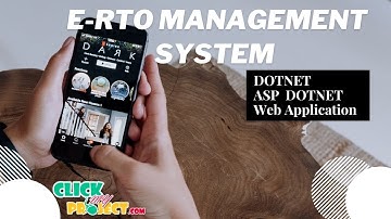 DOTNET ASPDOTNET Web Application Project E-RTO Management System ClickMyProject