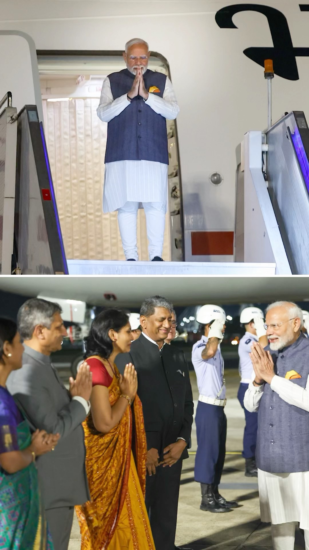 PM Modi arrives in Rio De Janeiro, Brazil | #shorts