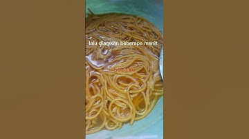 Thumbnail of cara gampang merebus mie lidi cap bawalo@hobiku8715 #shortvideo #shorts #yummy #mielidi #food