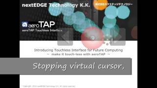 aeroTAP Tutorial [Enable PPT Pointer] Option