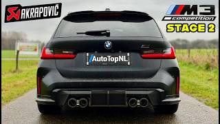 Bmw M3 Touring G81 Full Akrapovic & Mhd Stage 2 Review