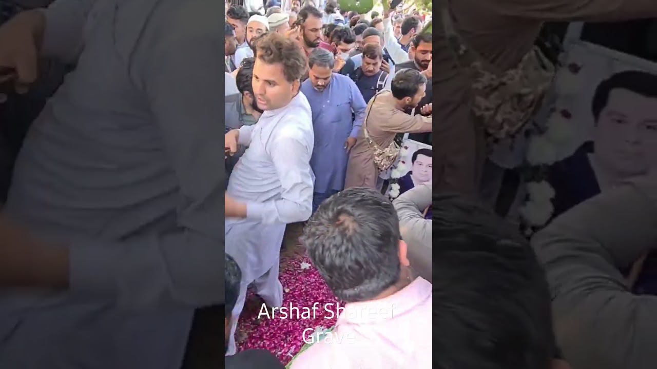 Arshad Shareef Grave in H11 Graveyard Islamabad