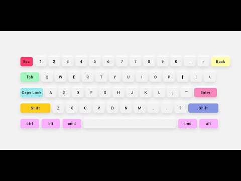 Keyboard How to Make Keyboard Using  html & CSS