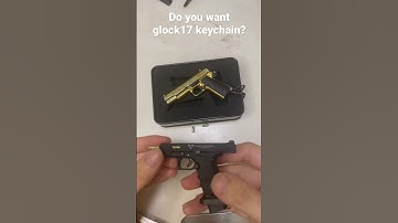 I guess everyone want this minigun keychain with bullets.😍#minigun #glock34 #glock17 #ematok