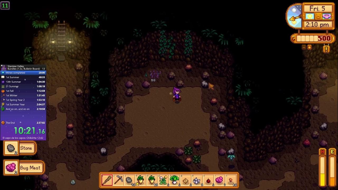 Stardew Valley Bulletin Board (WR with no AC) 20654 YouTube