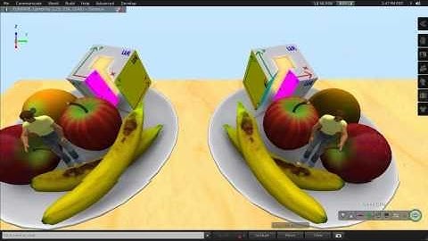 "FURWARE mirror" - Second Life object mirroring script demo