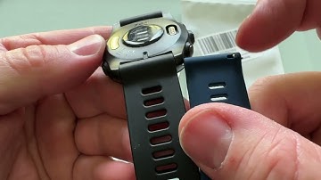Changing a Garmin 735 watch band