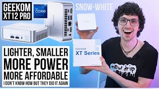 Smaller, More Power &amp; Cheaper? WHAT? - Geekom XT12 Pro Review &amp; Test (Flawless Gaming Experience)