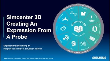 Simcenter 3D Creating Probes and Expressions from Probes