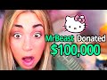 Donating $100,000 To Twitch Streamers!