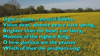 Light's Abode, Celestial Salem (Tune: Regent's Square - 5vv) [with lyrics for congregations]