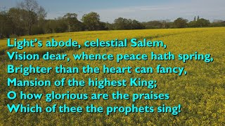 Light's Abode, Celestial Salem (Tune: Regent's Square - 5vv) [with lyrics for congregations]