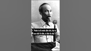 4 Câu Nói Hay Của Bác Hồ