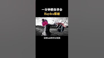 一分钟教你学会Haydra爆破#hacker #网络安全 #cybersecurity #计算机 #分享 #熱門