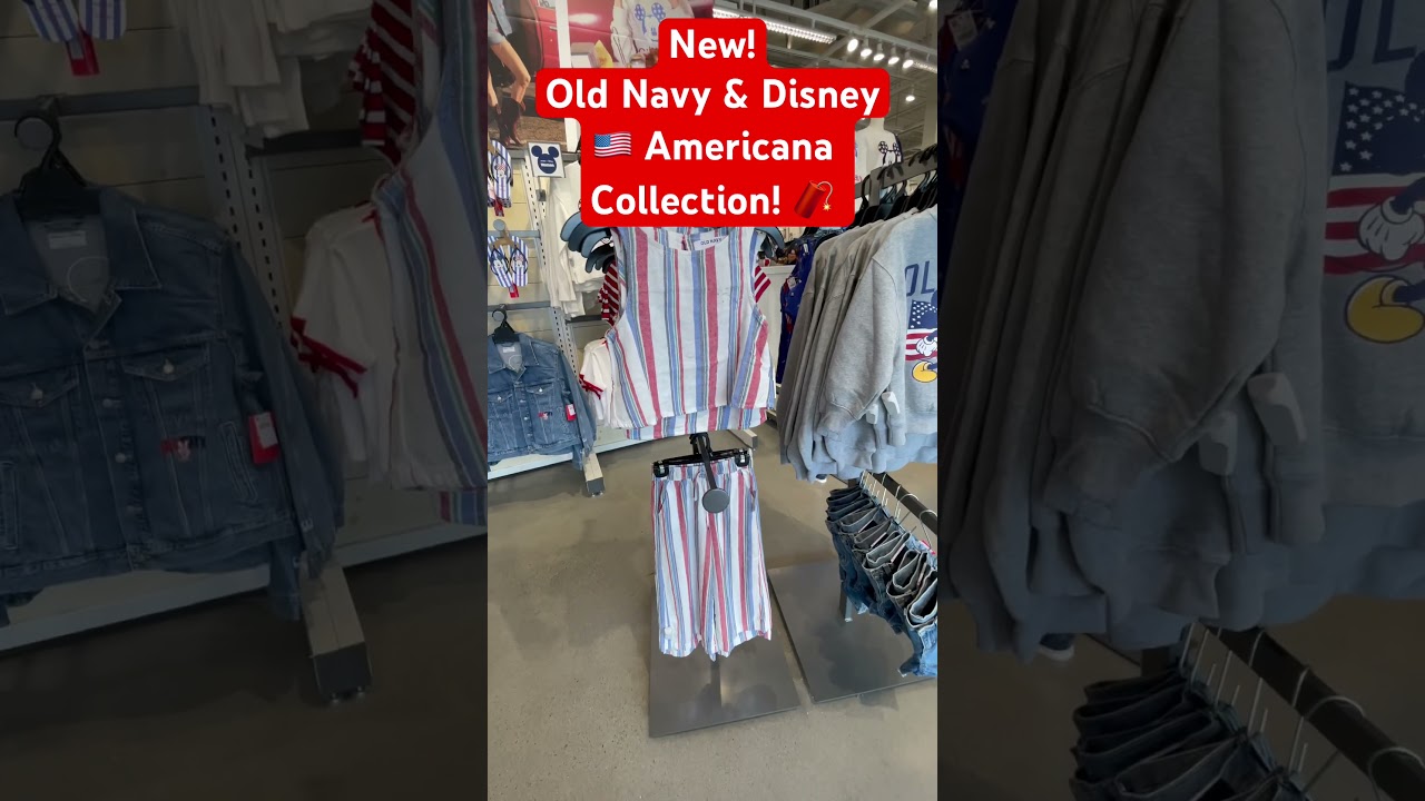 New! Disney Americana at Old Navy! 