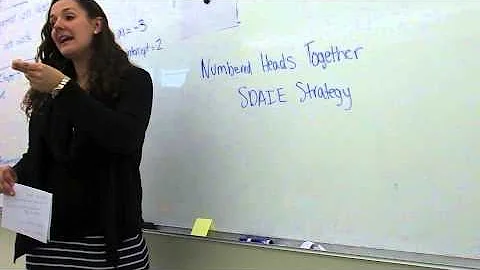 SDAIE Strategy: Numbered Heads Together Heather Re...
