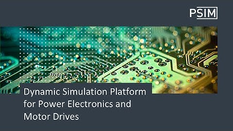 Introduction to PSIM