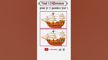 Only Genius Can Find All Differences ! #new #quiz #shortvideo