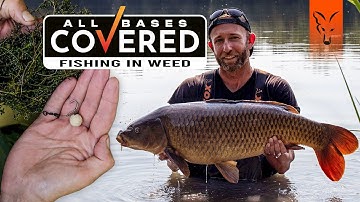 CATCHING CARP IN WEEDY VENUES - ALL BASES COVERED - Carp fishing with Mark Pitchers