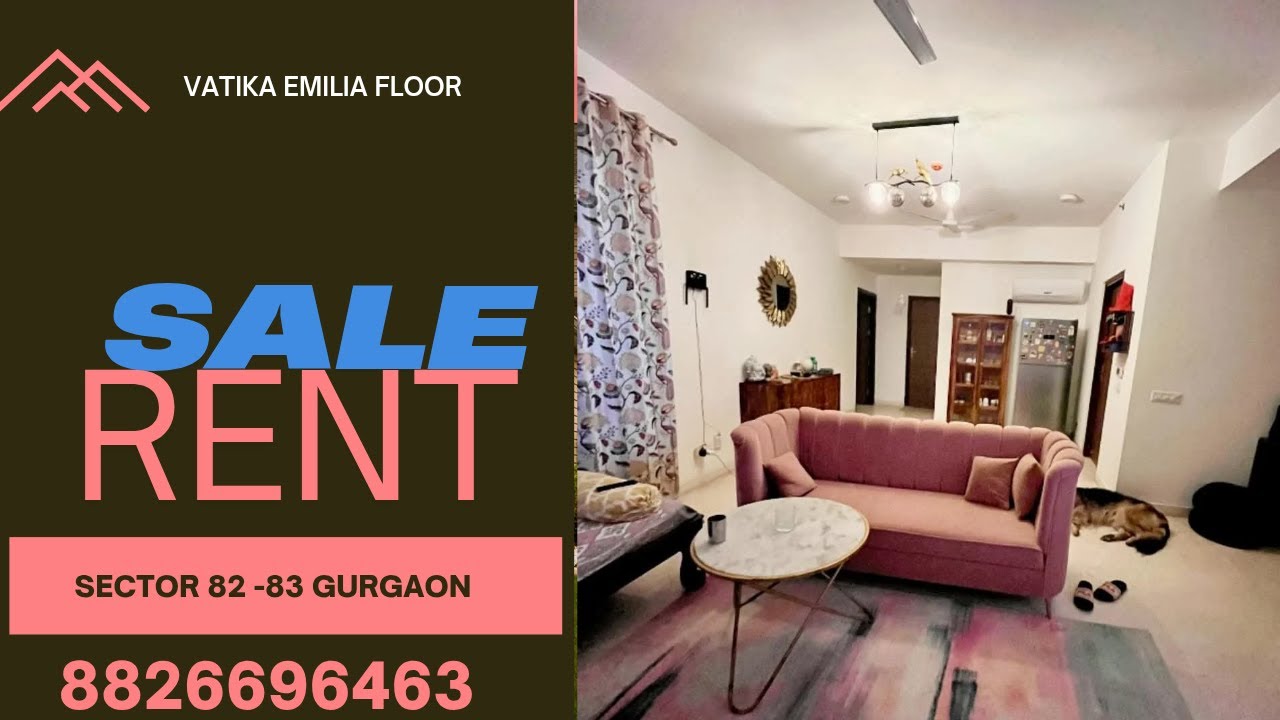 Vatika Emilia floors , Ground floor plot  area 180sq.yd. super area 925 sq.ft, in sec- 82-83 Gurgaon