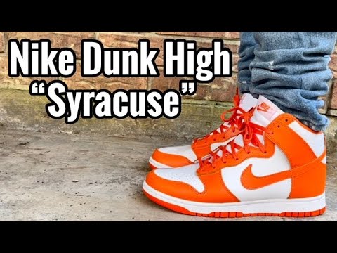 Nike Dunk High “Syracuse” Review & On Feet - YouTube