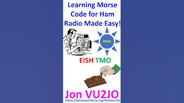 Learning Morse Code for Ham Radio Made Easy!