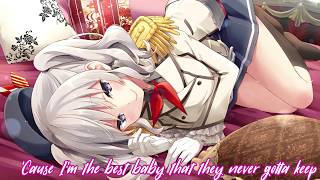 Nightcore - Ex's & Oh's || Lyrics chords