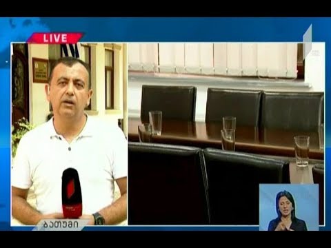 თორნიკე რიჟვაძეს ფრაქცია \"ნაციონალური მოძრაობის\" სხდომაზე ელოდებიან