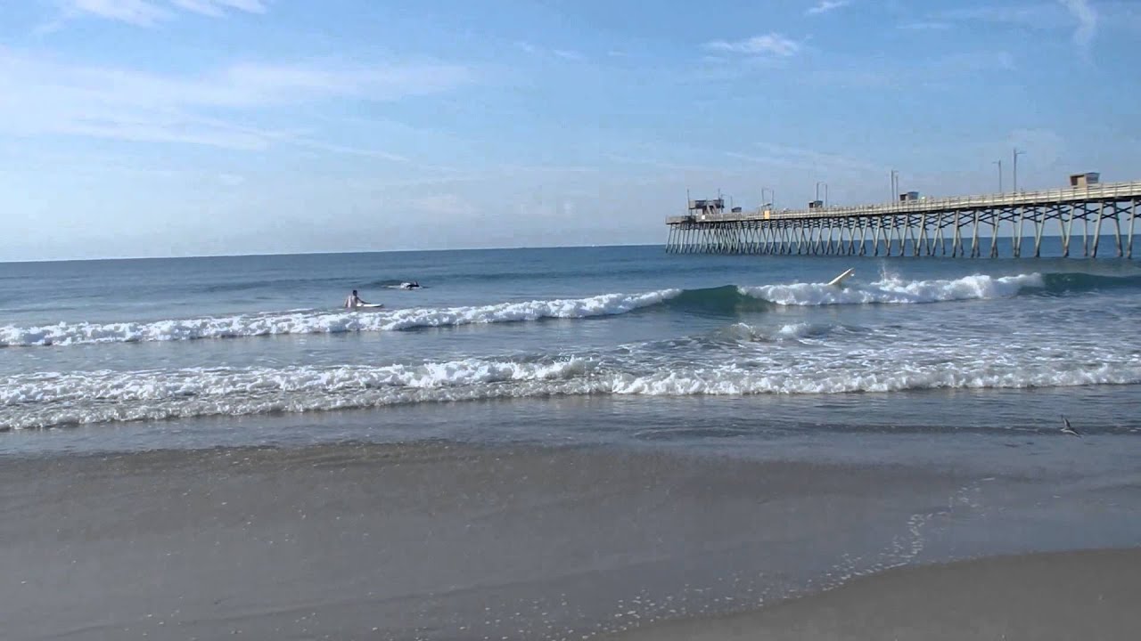 Early Morning Surfing Fun Emerald Isle, NC YouTube