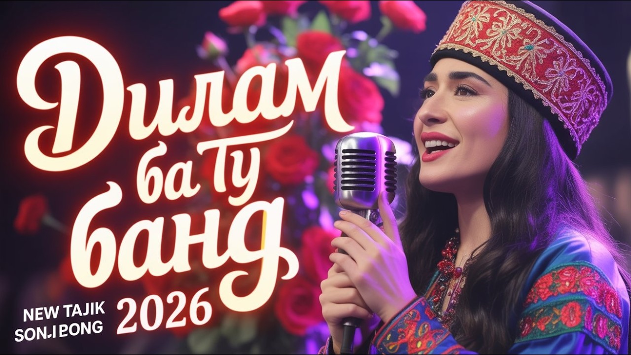 Дилам ба ту банд ❤️ New Tajik Romantic Song 2026 | Dilam Ba Tu Band | Heart Touching Tajik Pop |
