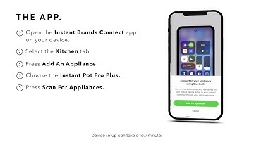 Instant® Pot Pro Plus – Connecting your IOS Device