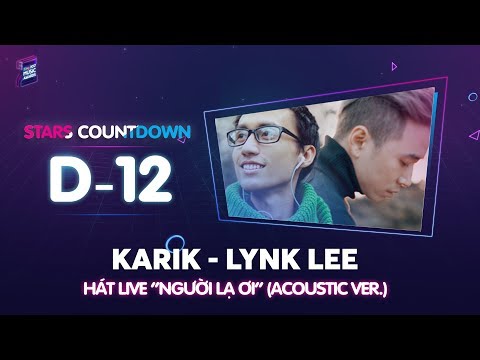 Karik hát live "Người lạ ơi" lần đầu tiên sau khi đạt 50 triệu lượt nghe