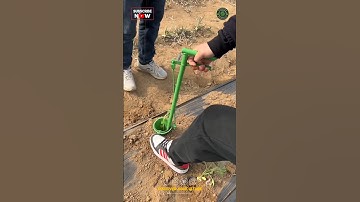 Simple Manual Vegetable Planting Tool