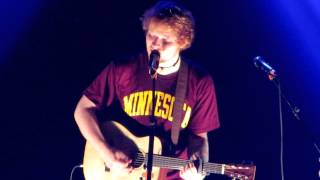 Ed Sheeran - Sunburn live at Brussels 24 nov