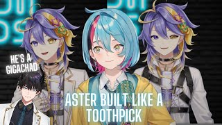 Kyo saying Aster looks like a toothpick without his coat [💫aster arcadia]