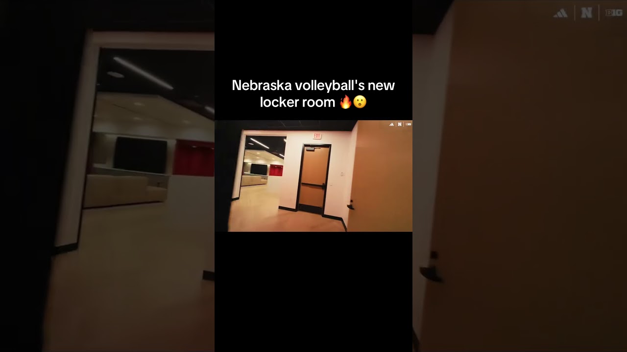 Nebraska volleyball is peak 👀 (via @Huskervb/TT)