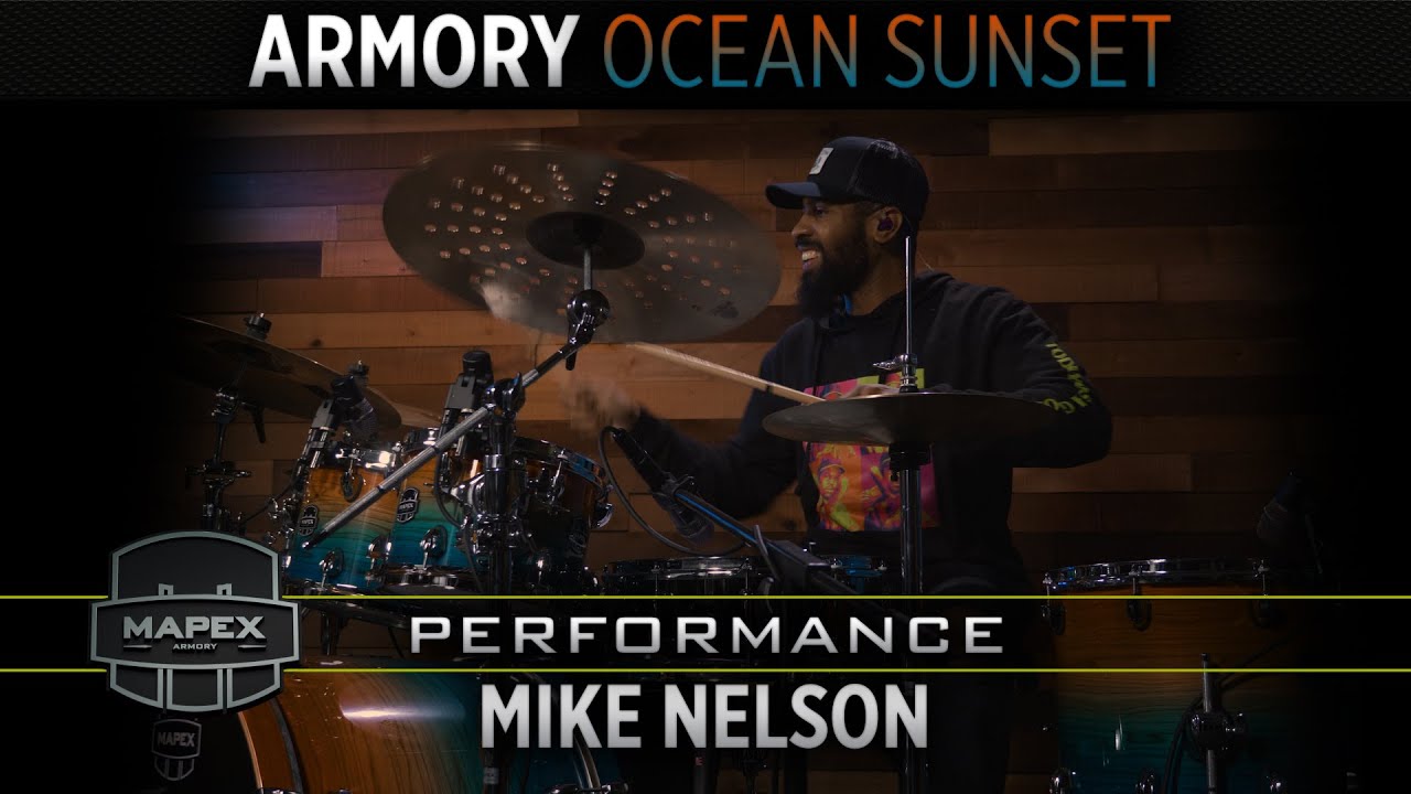 Mapex Ocean Sunset Armory Kit   Mike Nelson Performance