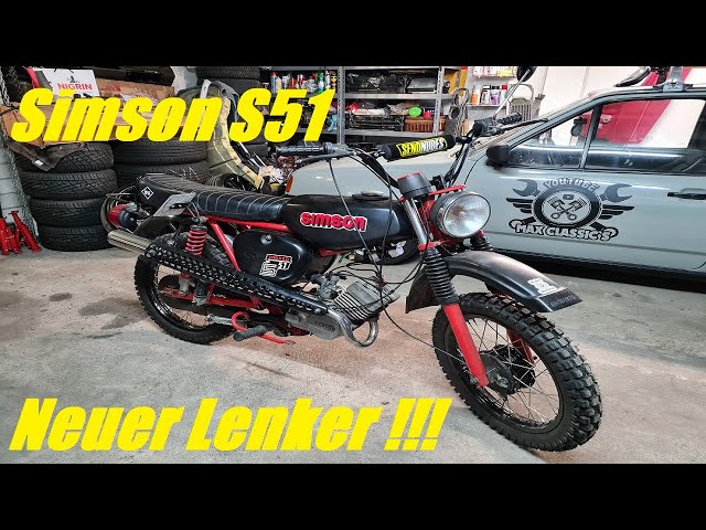 Max Classic´s/Simson S51/Enduro/Neuer Lenker/ZT Tuning/Montage