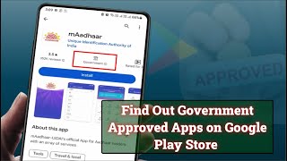 How to Check if an App Is Govt-Owned on Google Play Store